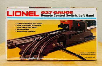 Lionel O-O27 #6-5121 Remote Control Switch Left Hand 2/2