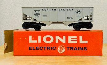 Lionel No. 6476 Lehigh Valley Hopper Car U.S. Cargo Car