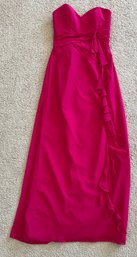 Pretty In Pink Strapless Prom Dress