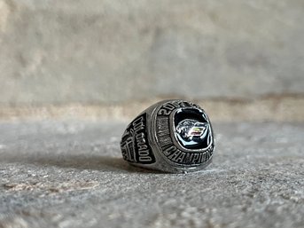 Engraved Colorado Eagles Championship Ring