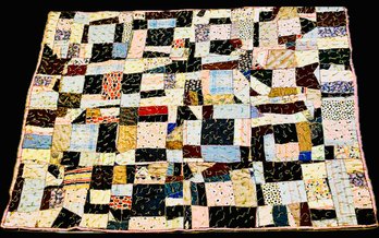 Hand Sewn Crazy Quilt Pattern