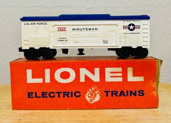 Lionel No. 3665 Minuteman Missile Launching Car U.S. Air Force Cargo Car