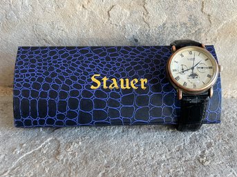 Stauer Mens Auto Drive Handwatch