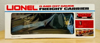 Lionel O-O27 #6-9787 Central Railroad Company Of New Jersey Merchandise Freight U.S. Box Car