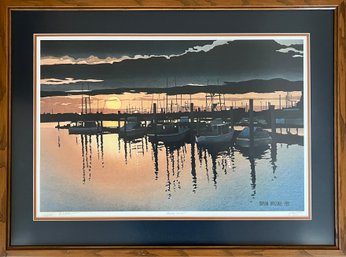 Harbor Sunset By Bryon Birdsall, 434500