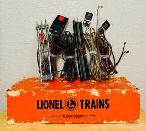 Lionel Metal Operating Railroad Tracks With Switches & Wiring