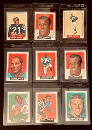 1960s Topps Trading Cards- San Diego Chargers Including Paul Lowe And Lance Alworth