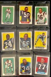 1960s Topps Trading Cards- Buffalo Bills Including Billy Shaw And Herb Paterra