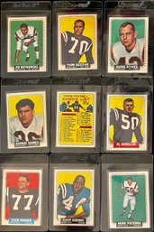 1960s Topps Trading Cards- Buffalo Bills Including Stew Barber And Ed Rutowski