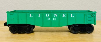 Lionel Lines 6142 Gondola Car Green O Scale