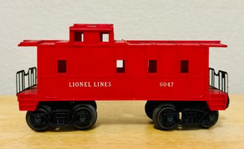 Lionel Lines Vintage O Scale #6047 Caboose Train Car