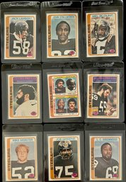 1960s Topps Trading Cards- Steelers