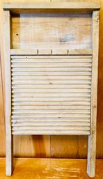 Antique Wooden Washboard