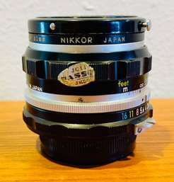 Vintage Nikkor-H Auto 1:2 Lens