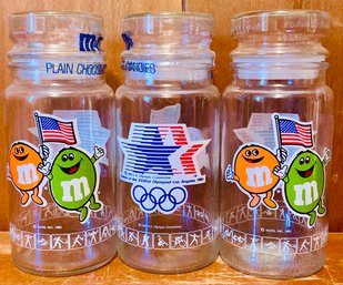 Vintage 1984 Olympics M&Ms Jars