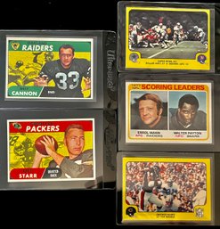 Football Trading Cards Including Super Bowl XII And Scoring Leaders