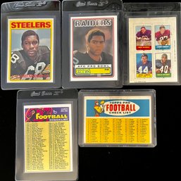 Football Trading Cards Including Marcus Allen And LC Greenwood