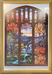 Autumn Landscape Framed Print By Agnes Northrop