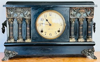 Antique Baldwin Sessions Mantel Clock