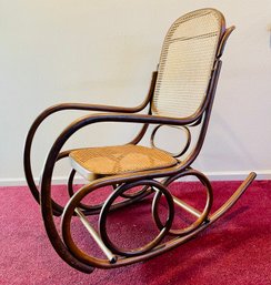 Bentwood Rocking Chair Thonet Style