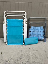 Pair Of Folding Chairs