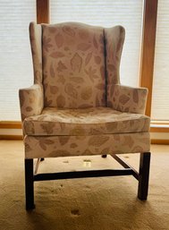 Hickory Chair Mahogany Spring Down Wing Chair