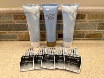 Heaven Sent Lotion And Lancome Youth Activating Concentrate Packets