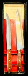 Vintage Maxam Stainless Steel Knife Set Japan