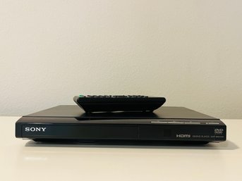 SONY DVD Player With Remote