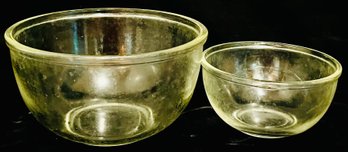 Clear Mixing Bowls No Name On Bottom