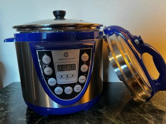 Cooks Essentials Pressure Cooker With Slow Cooker Lid Option