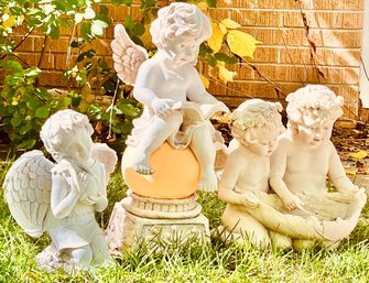 Resin Angel Garden Ornaments