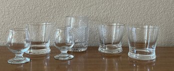 Variety Of Bar Drinking Glasses