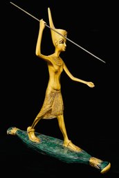 The Museum Company Tutankhamun In Chase Sculpture