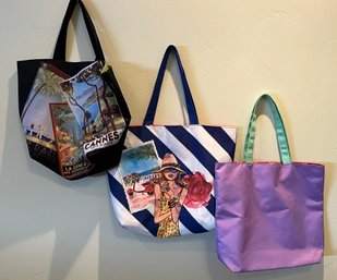 Three Tote Bags