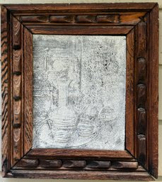 Framed Cement Sausalito Wall Art