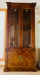 Vintage Century Lighted Curio Cabinet