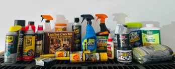 Variety Of Outdoor Chemicals- Car Cleaning, Garage And Garden