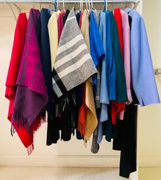 Wool & Cashmere Womens Shawls & Sweaters