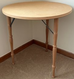 Round 3- Leg Table W/ Table Cover