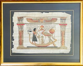 Hand Painted Egyptian Papyrus Art Made In Egypt