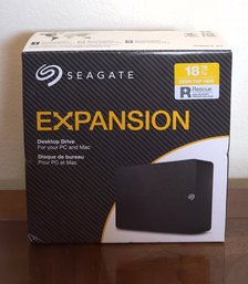 Seagate 18TB Expansion External Harddrive For PC/MAC