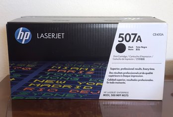 Genuine HP Laserjet 507A Black Ink Toner