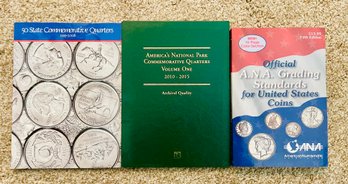 3 PC Coin Collection Including 50 State Commemorative Quarters, Americas National Park Commemorative & More