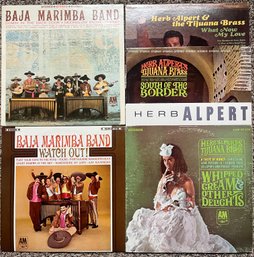 Vinyl LP Records - Herb Alpert & The Baja Marimba Band