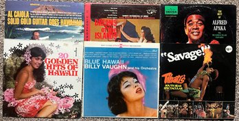 Vinyl LP Records - Hawaiian Themes