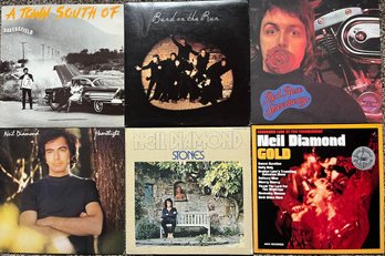 Vinyl LP Records - Neil Diamond, Paul McCartney