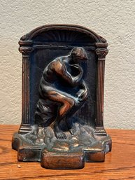 The Thinker Bronze Single Bookend
