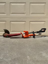 Pair Of Black & Decker Toro/Hedge Trimmer And Weed Trimmer