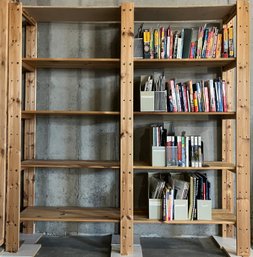 Large Wooden Bookshelf (*Books Not Included)